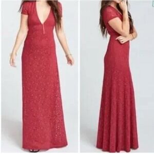 Show Me Your Mumu Womens Cut Out Maxi Dress Size S Vamp Goth Romantic Stretch‎